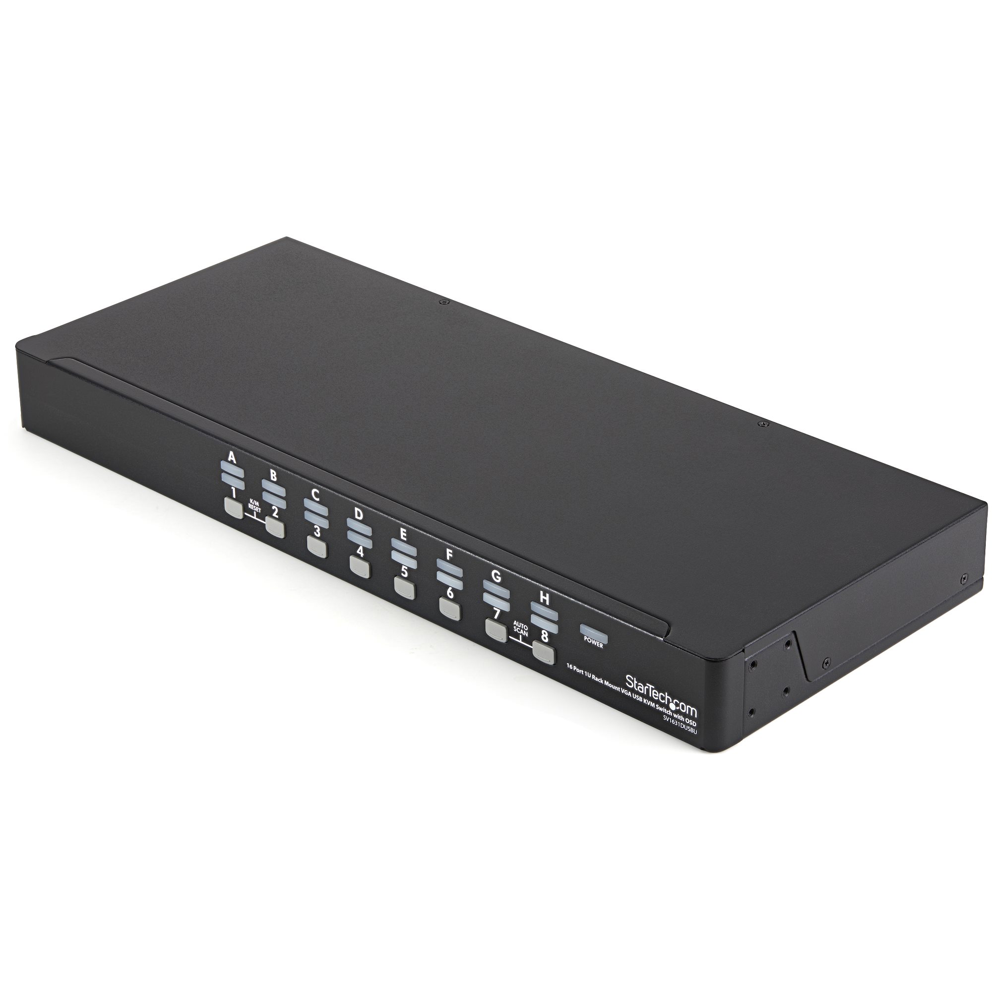 STARTECH.COM 16 PORT 1U RACKMOUNT USB KVM SWITCH KIT W/ OSD & CABLES 3 YR STARTECH — view 2