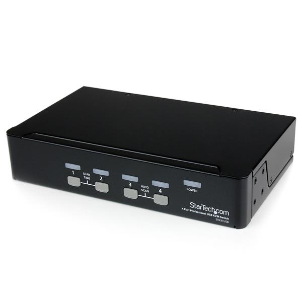 STARTECH.COM 4 PORT VGA USB KVM SWITCH, 3 YR STARTECH — view 2