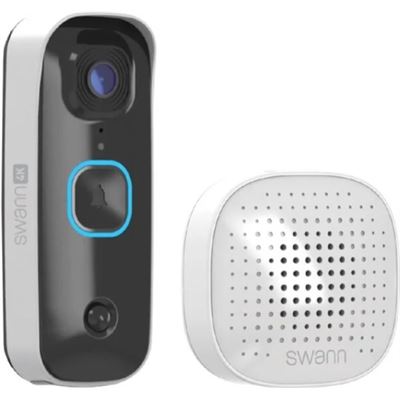 Swann Buddy 4K Video Doorbell & Chime Kit w/32GB Card SWANN — view 2