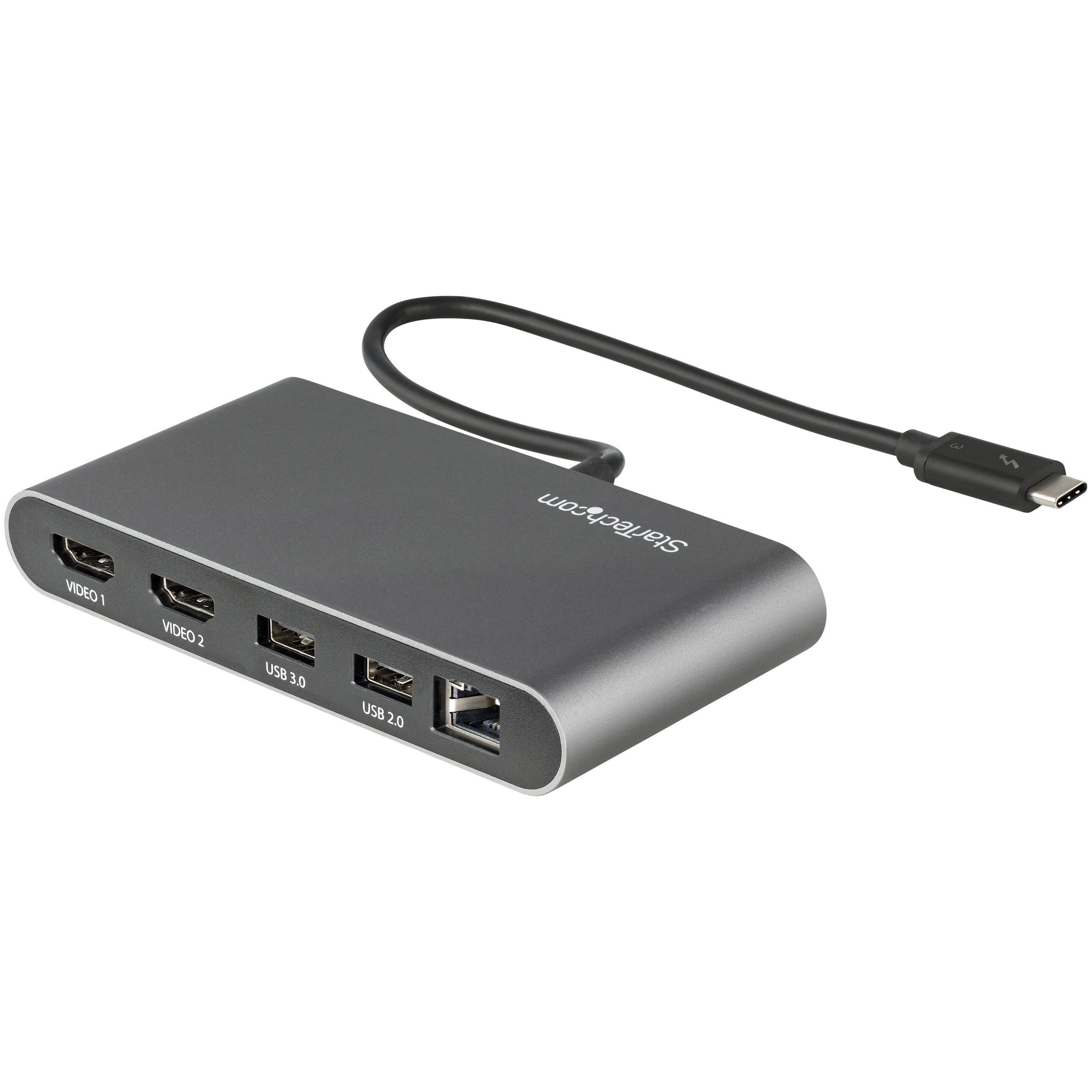 STARTECH.COM THUNDERBOLT 3 MINI DOCK - DUAL MONITOR HDMI 4K 60HZ - 2X USB-A 3 YR STARTECH — view 2