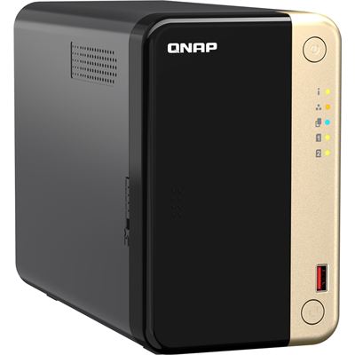 QNAP TS-264-8G 2-BAY NAS,INTEL QUAD-CORE,8 GB RAM,2X HDD, 2X M.2, 2X 2.5GBE,HDMI,PCI QNAP — view 2
