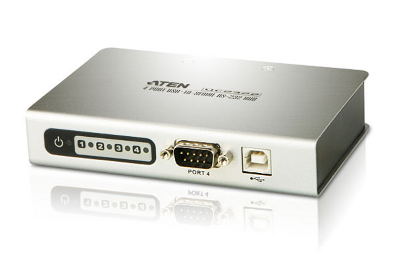 ATEN 4 PORT USB TO RS232 CONVERTER WITH 1.8M CABLE ATEN — view 2
