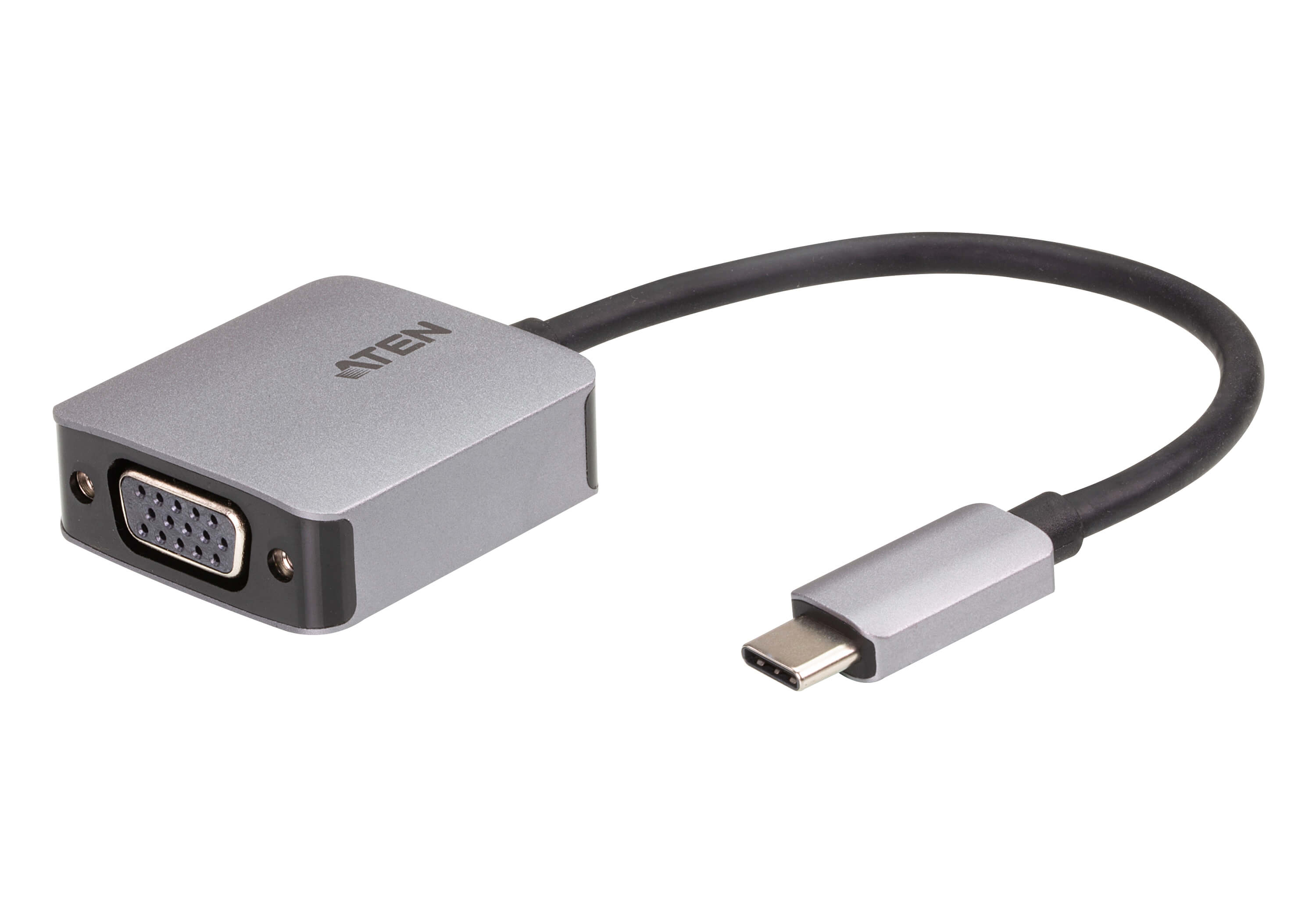 ATEN USB-C TO VGA ADAPTER, ALUMINIUM HOUSING ATEN — view 2