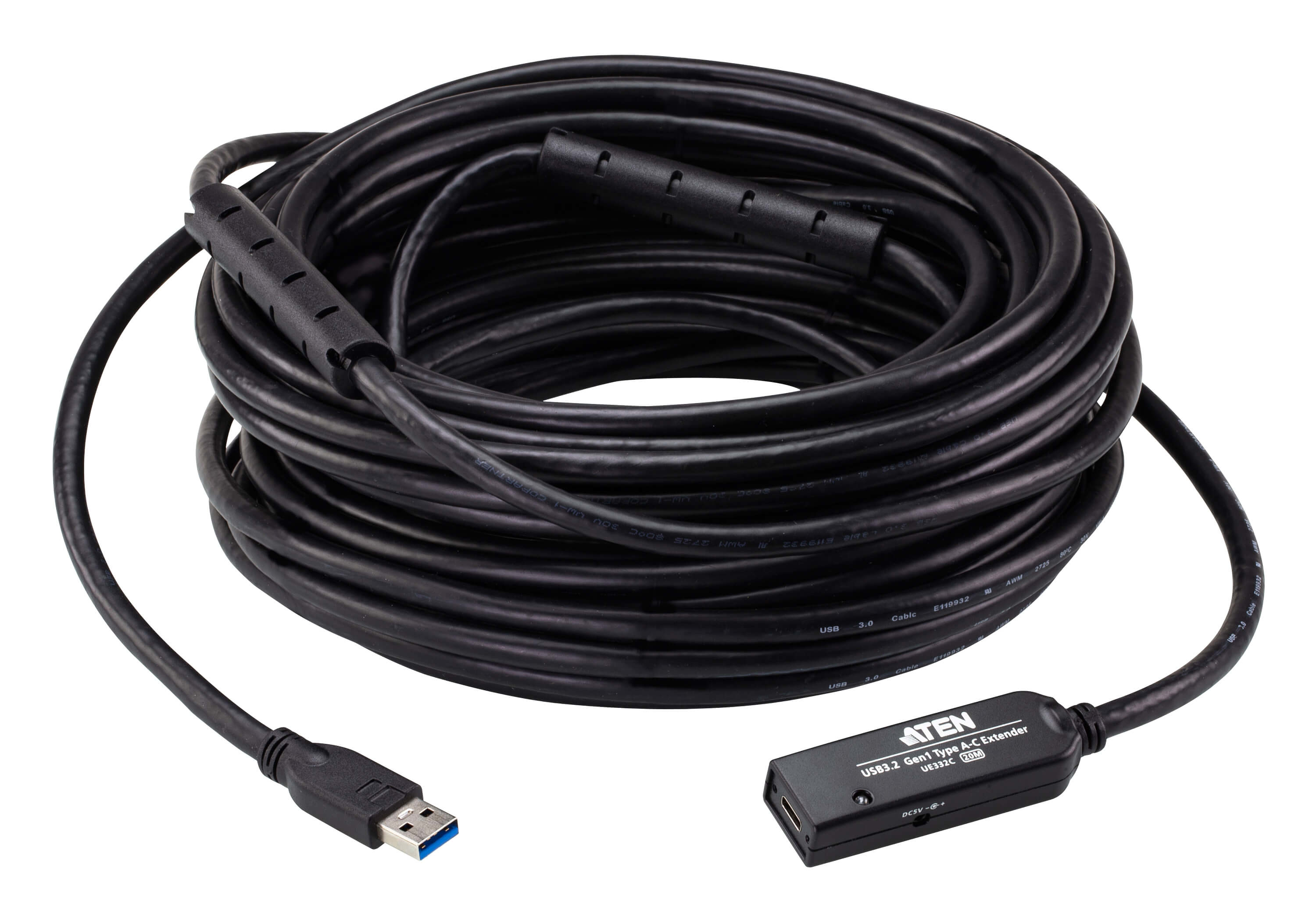 ATEN 20M USB-A MALE TO USB-C FEMALE USB3.2 GEN1 EXTENDER CABLE ATEN — view 2