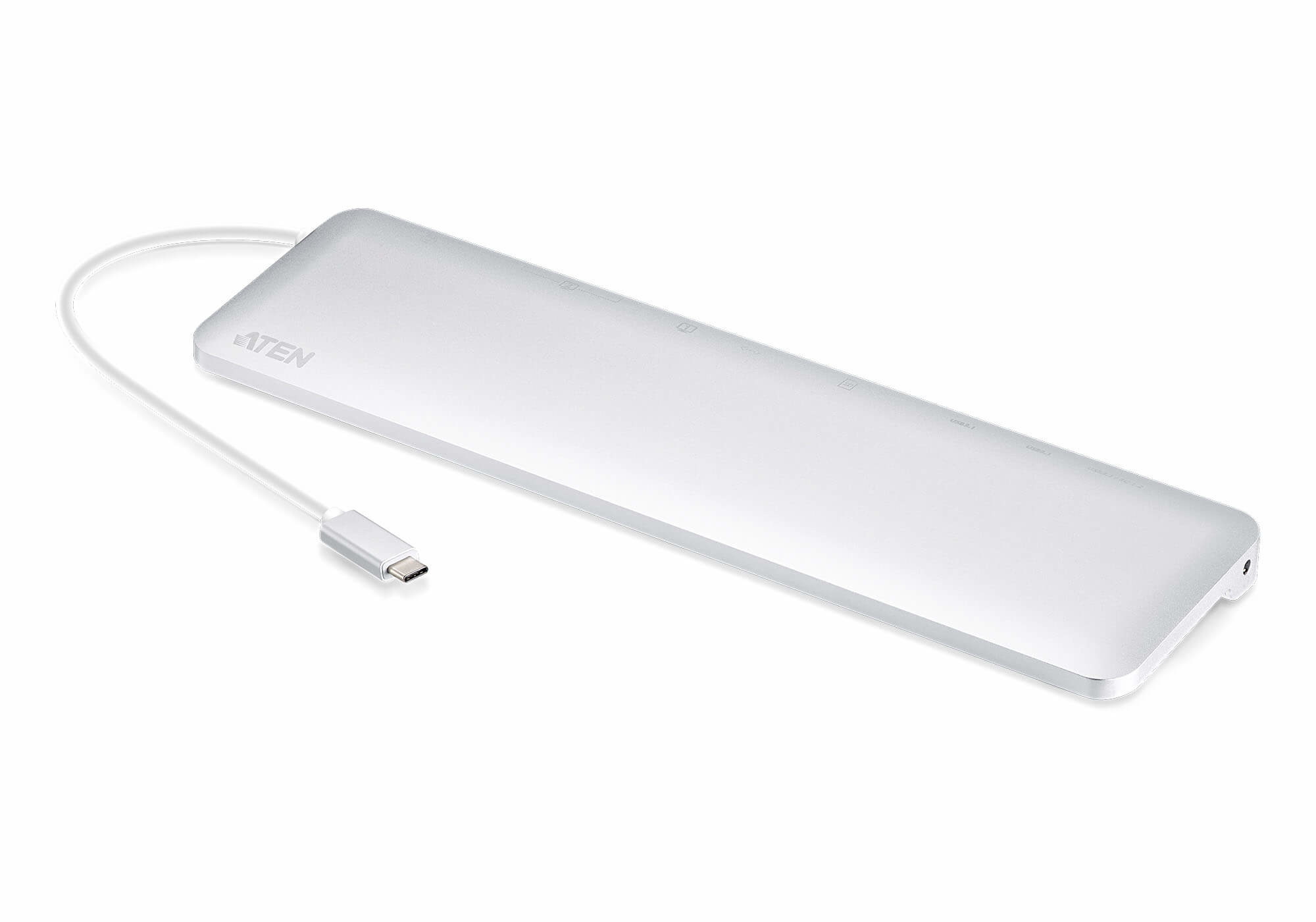 ATEN USB-C MULTIPORT DUAL VIEW DOCK WITH POWER PASS-THROUGH 60W ATEN — view 2