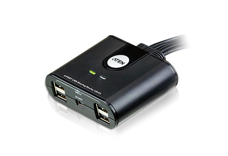 ATEN 4 PORT USB 2.0 PERIPHERAL SWITCH ATEN — view 2