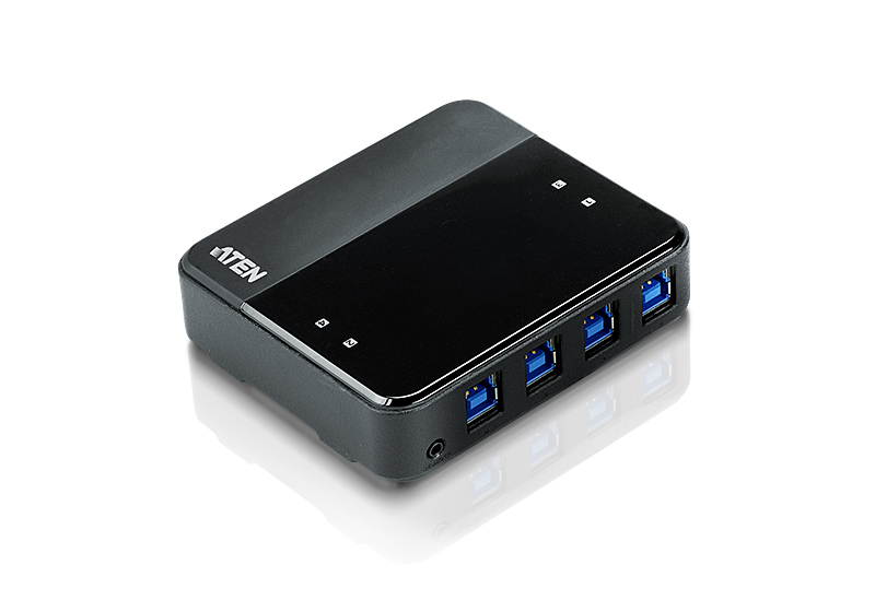 ATEN 4 PORT USB 3.0 PERIPHERAL SWITCH ATEN — view 2