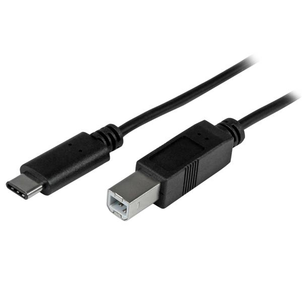 STARTECH.COM 2M 6FT USB C TO USB B CABLE - M/M - USB 2.0 LTW STARTECH — view 2