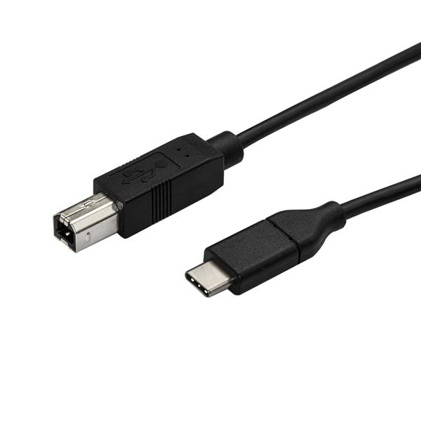 STARTECH.COM 3M / 10 FT USB C TO USB B PRINTER CABLE - M/M - USB 2.0 LTW STARTECH — view 2