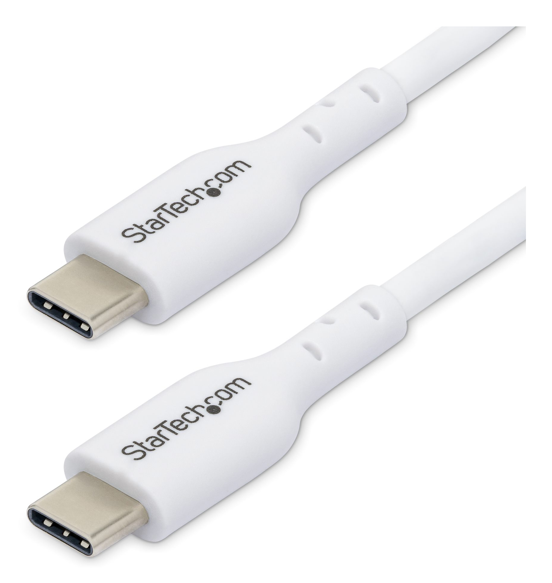 STARTECH.COM 2M WHITE USB-C CHARGING CABLE, USB C CABLE, 60W 3A PD, LTW STARTECH — view 2