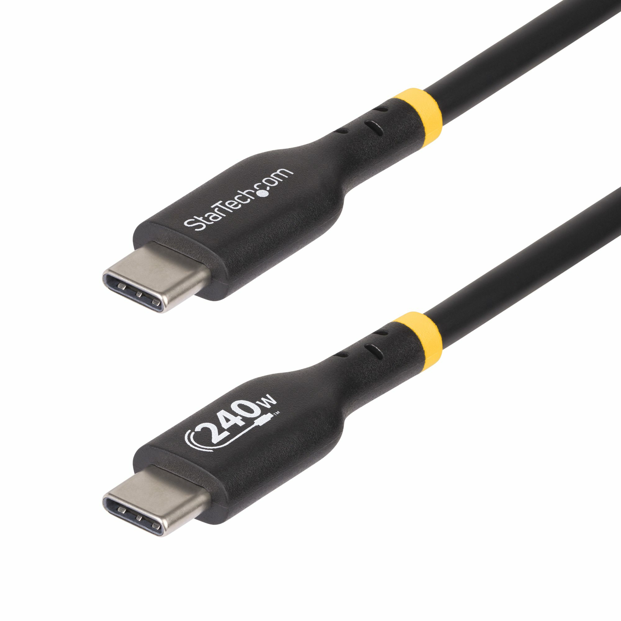 STARTECH.COM 1M USB C CHARGING CABLE, USB-IF CERTIFIED USB-C CABLE, 240W, LTW STARTECH — view 2