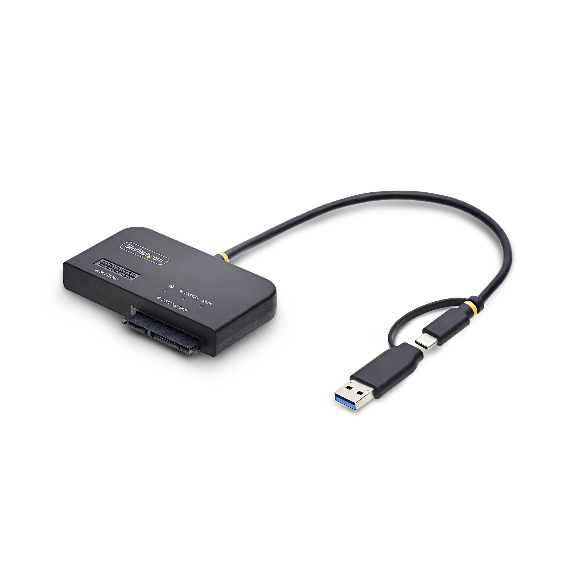 STARTECH.COM USB-C/USB-A TO M.2 NVME AND 2.5IN/3.5IN SATA ADAPTER, 10GBPS, 2 YR STARTECH — view 2