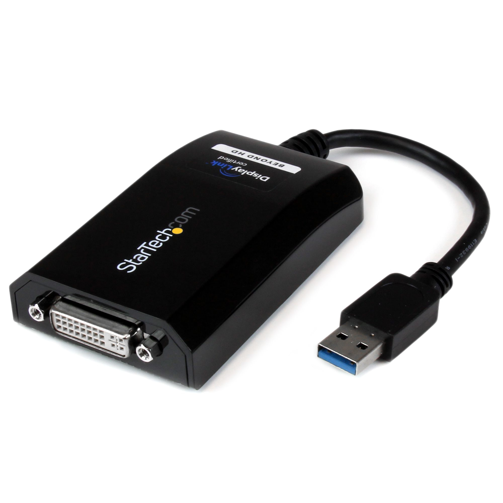 STARTECH.COM USB 3.0 TO DVI ADAPTER - EXTERNAL GRAPHICS CARD FOR MAC AND PC 2 YR STARTECH — view 2