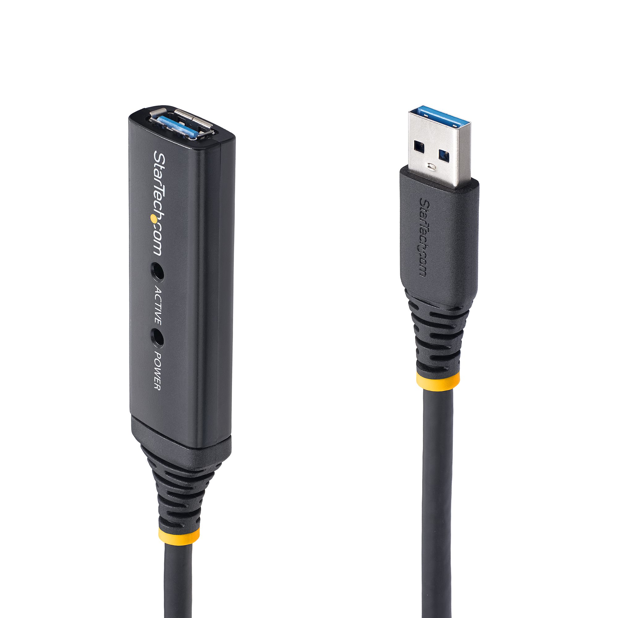 STARTECH.COM 16.4FT ACTIVE USB 3.0 EXTENSION CABLE WITH AC POWER ADAPTER 2 YR STARTECH — view 2