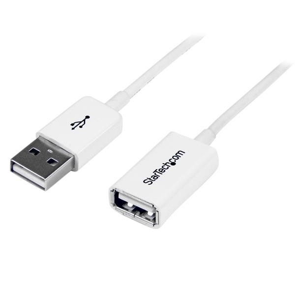 STARTECH.COM WHITE USB 2.0 EXTENSION CABLE A TO A - M/F LTW STARTECH — view 2