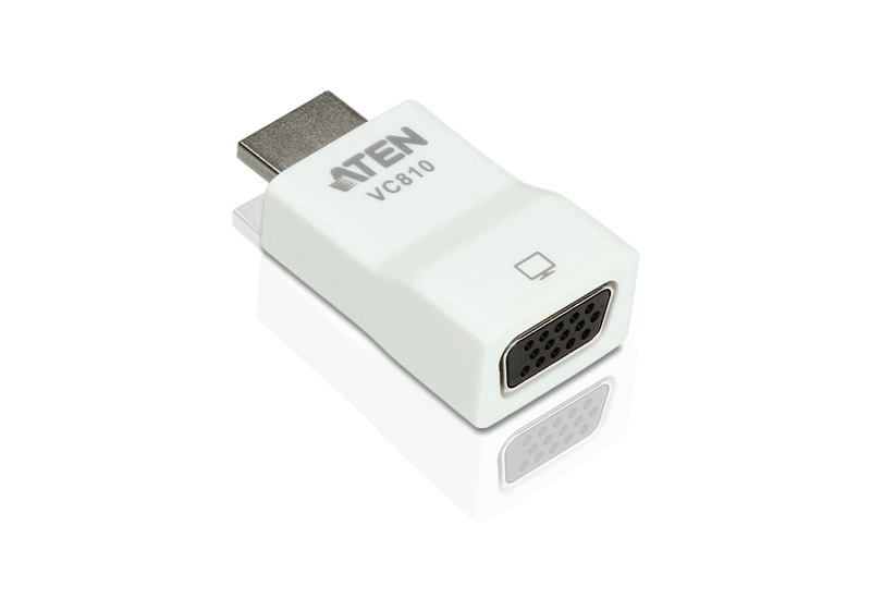 ATEN HDMI(M) TO VGA(F) ADAPTER, NON-POWERED, SLIM DESIGN ATEN — view 2