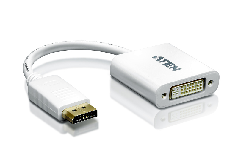 ATEN DP(M) TO DVI(F) ADAPTER PREMIUM SERIES WITH EMI SHIELDING ATEN — view 2