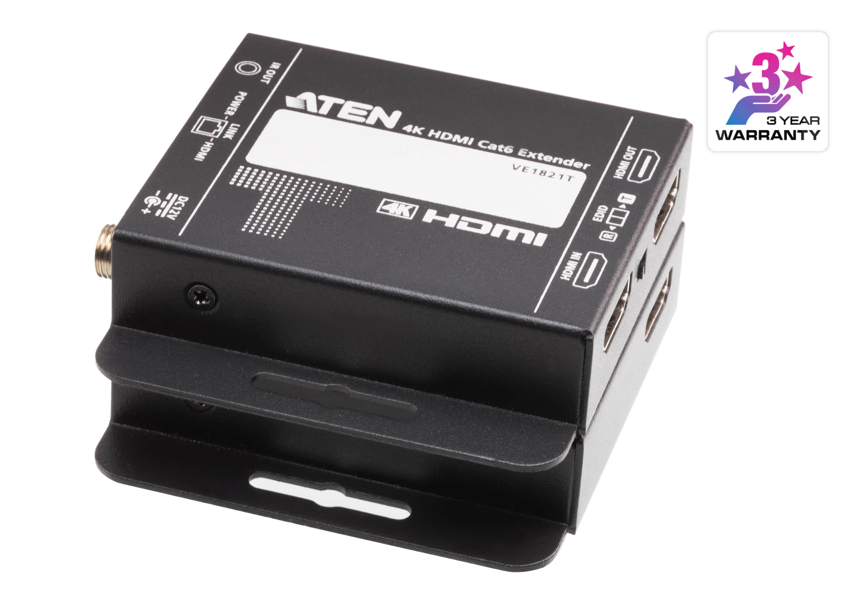 ATEN 4K HDMI CAT6 EXTENDER KIT WITH POWER-OVER-CABLE TECHNOLOGY ATEN — view 2