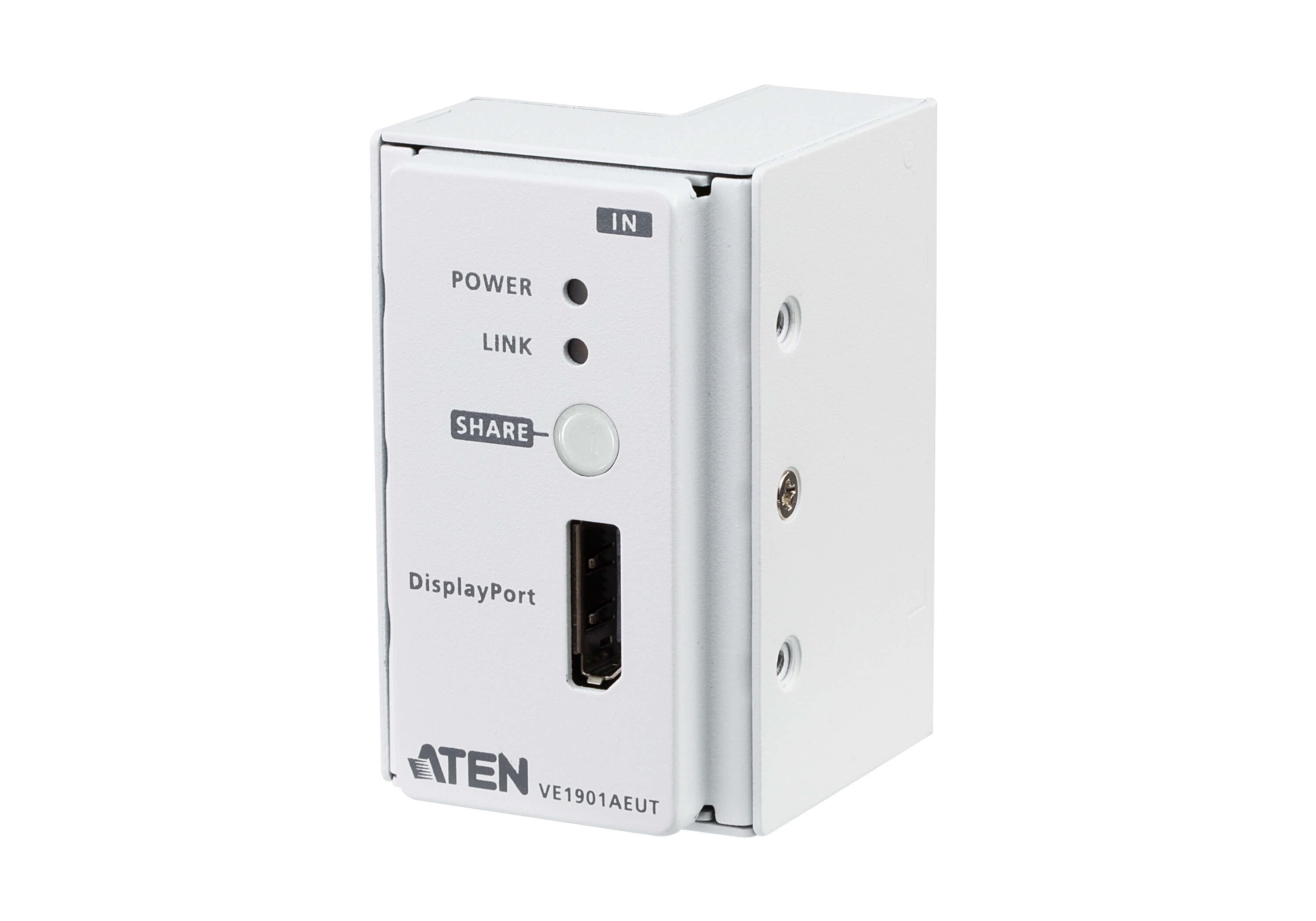 ATEN DP HDBASET-LITE TRANSMITTER WITH EU WALL PLATE WITH POH ATEN — view 2