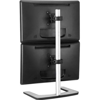 ATDEC DUAL MONITOR DESK STAND, UP TO 32" & 12KG, VESA 75x75, 100x100, VERTICAL MOUNTED, 10 ATDEC — view 2