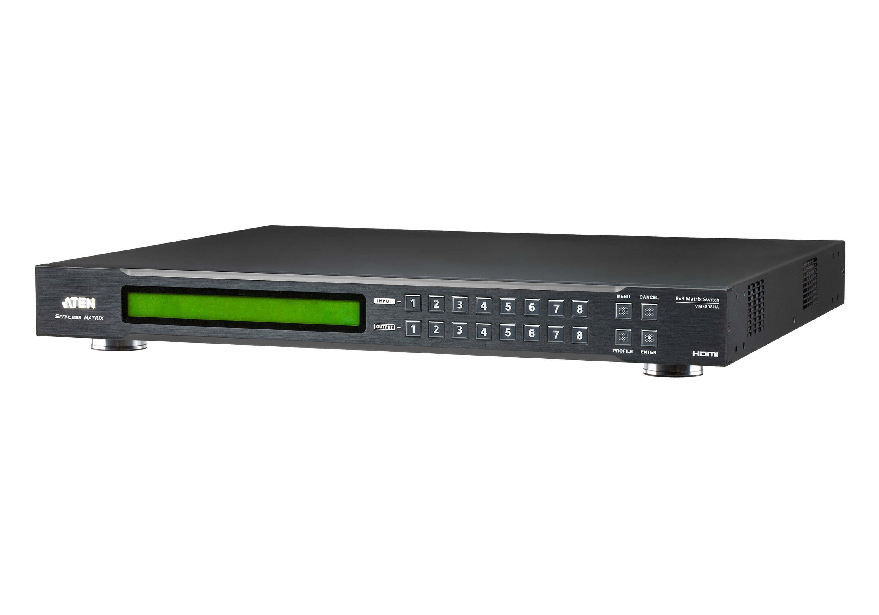 ATEN 8 X 8 HDMI MATRIX SWITCH WITH SCALER, SEAMLESS SWITCHING, FRAMESYNC AND INTUITUVE WEB ATEN — view 2