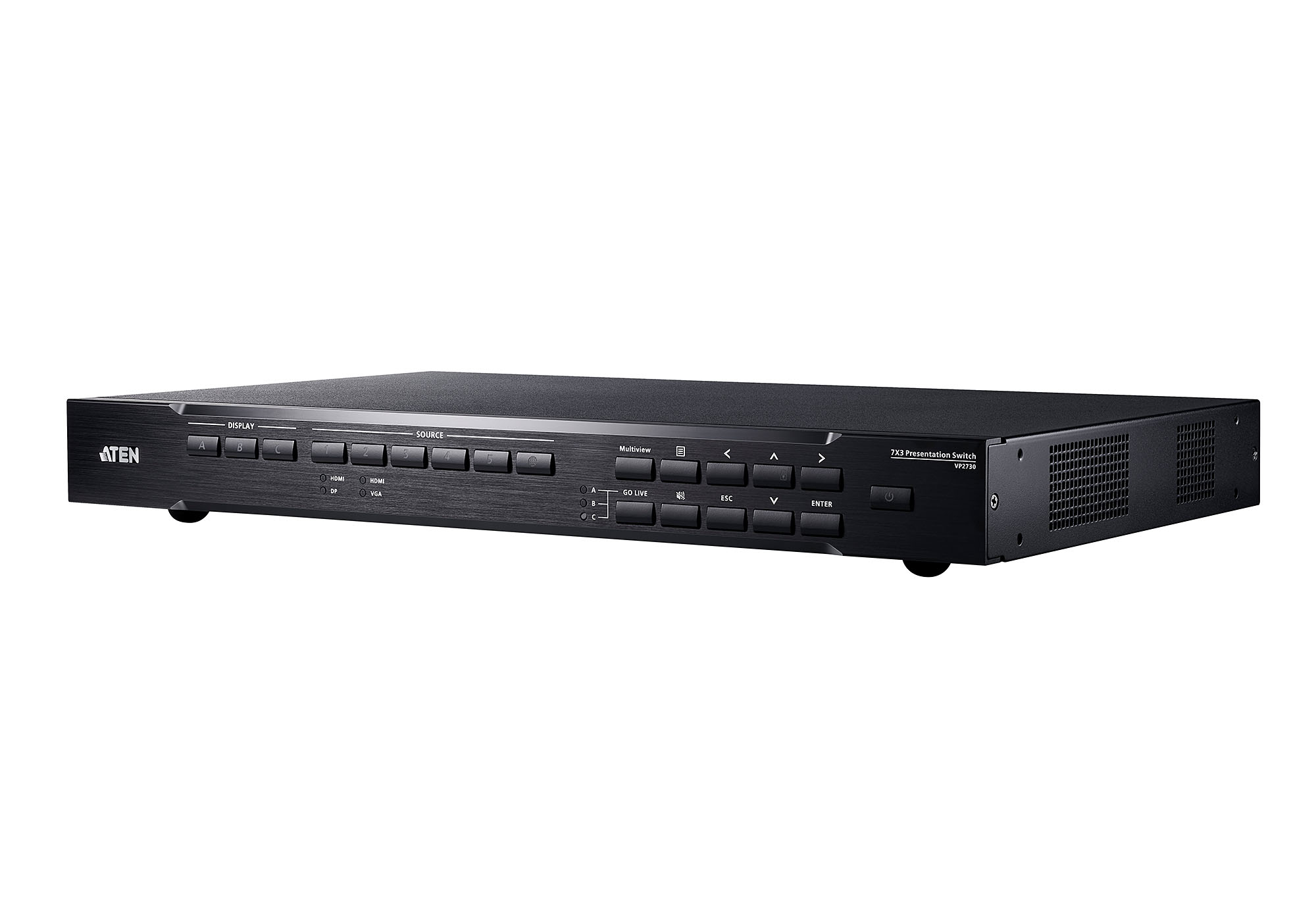 ATEN 7 X 3 SEAMLESS PRESENTATION MATRIX SWITCH WITH SCALAR ATEN — view 2