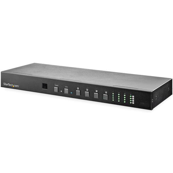 STARTECH.COM 4X4 HDMI MATRIX SWITCH W/AUDIO AND ETHERNET CONTROL - 4K 60, 2 YR STARTECH — view 2