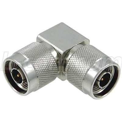 N-Male to N-Male Right Angle 50 Ohm Adaptor Go Wireless NZ — view 2