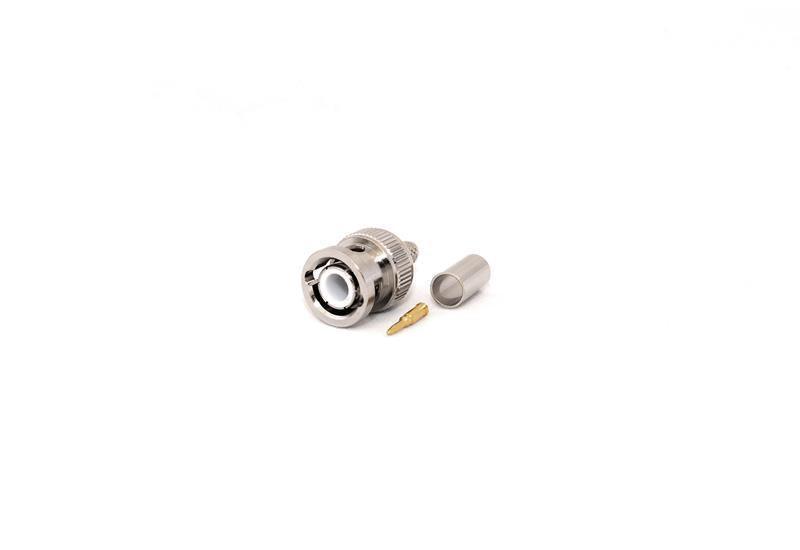 BNC Male CRIMP Connector for LMR195/RG58 Go Wireless NZ — view 2