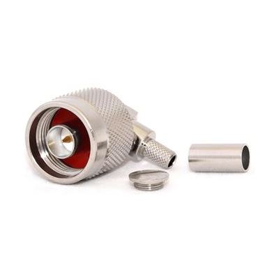 N-Type Male Right Angle CRIMP Connector for LMR195/RG58 Go Wireless NZ — view 2