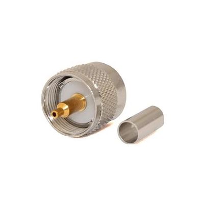 UHF Male 50 Ohm CRIMP Connector for LMR195/RG58 Go Wireless NZ — view 2