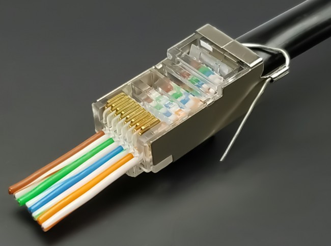 Shireen CAT-C5e RJ45 Smart Feed Connector 100pk Shireen — view 2