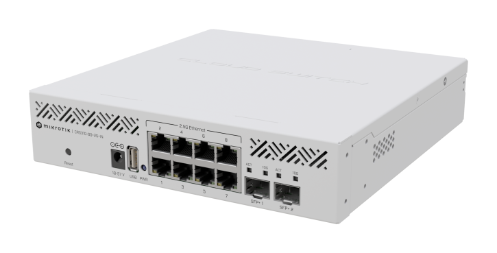 MikroTik CRS310-8G+2S+IN Router Switch with 8 x 2.5Gbps and 2 x SFP+ Ports MikroTik — view 2