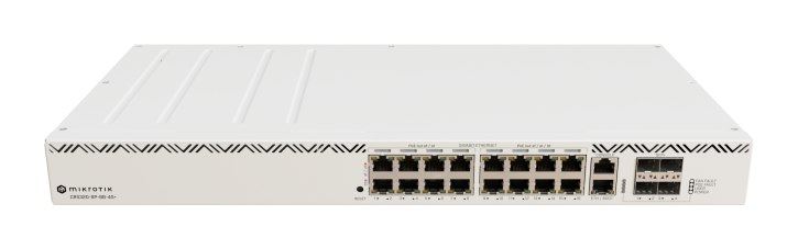 MikroTik CRS320-8P-8B-4S+RM 16 Port Gigabit 802.3af/at/bt PoE Switch with 4 SFP+ Uplinks MikroTik — view 2