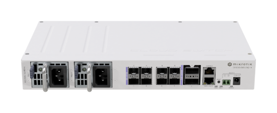 MikroTik CRS510-8XS-2XQ-IN 10/100 Gbps Switch with Dual Hot-Swap Power Supplies MikroTik — view 2