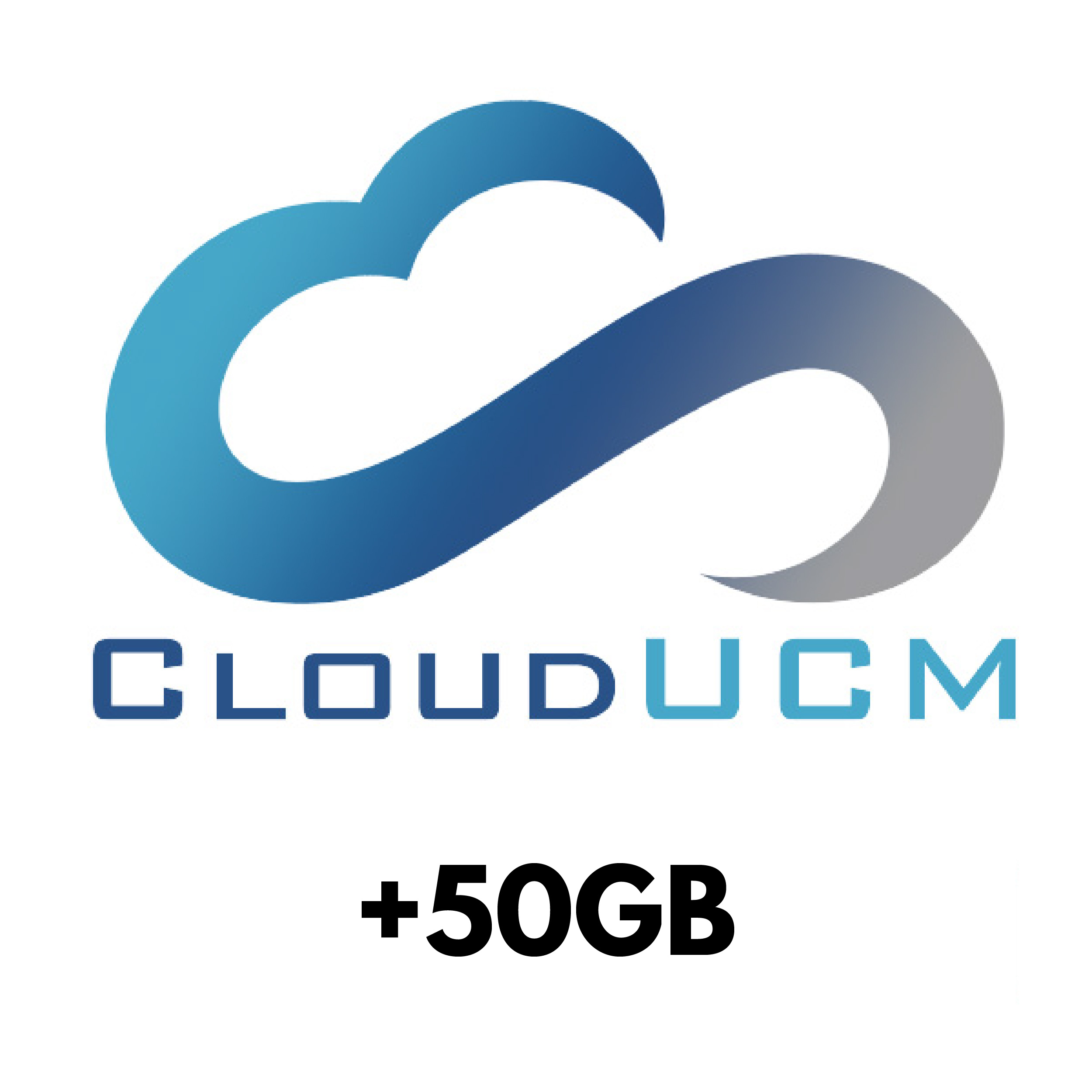 Grandstream CloudUCM Extra 50GB Cloud Storage Subscription Plan 1 Year