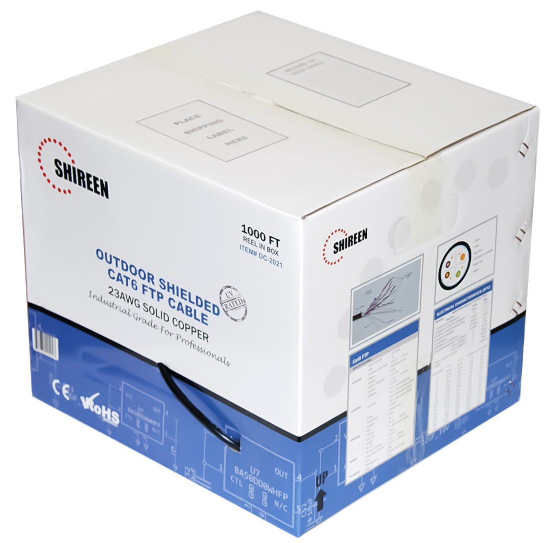 Shireen 305m Outdoor CAT6 FTP Shielded Cable Shireen — view 2