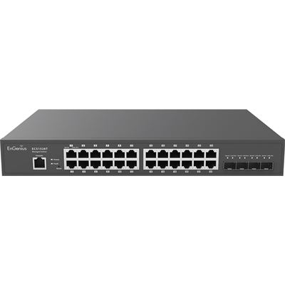 EnGenius ECS1528T Cloud Managed 24-Port Gigabit Switch with SFP+ Non-POE EnGenius — view 2