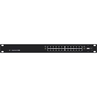 Ubiquiti EdgeSwitch Gigabit 24 port 250W Managed Dual POE+ IEEE 802.3at/af and 24V Passive PoE Switch Ubiquiti — view 2