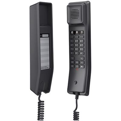 Grandstream GHP611 Compact Hotel SIP IP Phone - Black Grandstream Networks — view 2