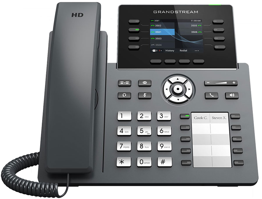 Grandstream GRP2634 8 Line Carrier Grade IP Phone with Dual Band Wi-Fi Grandstream Networks — view 2