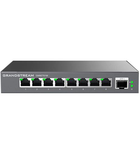 Grandstream GWN7701M 8 Port 2.5 Multi-Gigabit, 1 x SFP+ Unmanaged Ethernet Switch Grandstream Networks — view 2