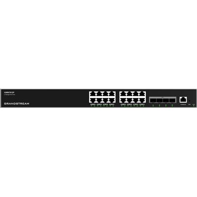 Grandstream GWN7812P Enterprise Layer 3 Managed PoE Network Switch with 16 x GigE and 4 x SFP+ Grandstream Networks — view 1
