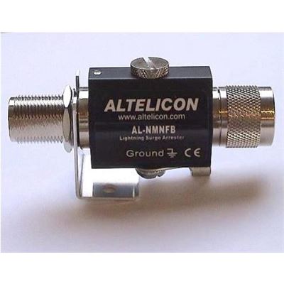 N-Male to N-Female Bulkhead 0-3GHz 90V Lightning Protector L-com — view 2