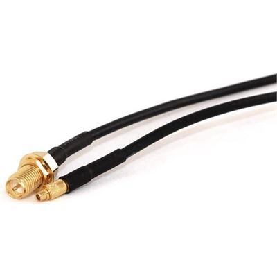 RP-SMA Female Bulkhead to MMCX Male 20cm Coax Pigtail Go Wireless NZ — view 2