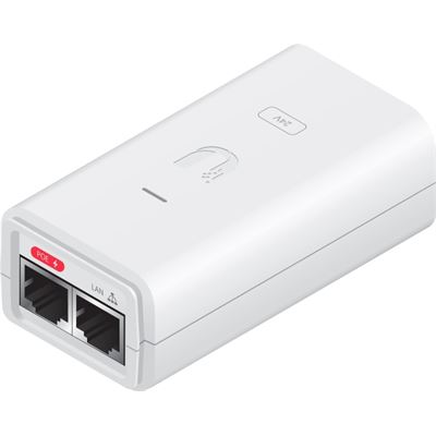 Ubiquiti 24V 12W White Gigabit Power over Ethernet Injector Ubiquiti — view 2