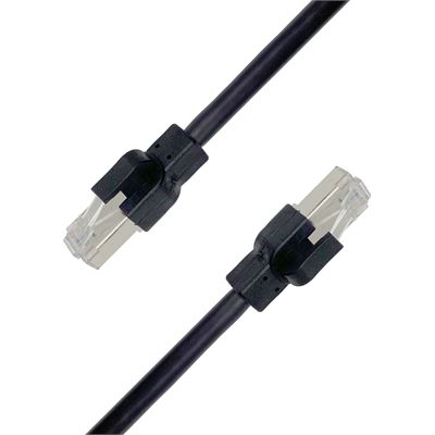 0.5 Metre Cat6A S/FTP PUR Outdoor Shielded Ethernet Cable Go Wireless NZ — view 2