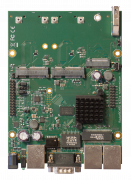 MikroTik RouterBOARD RBM33G powerful OEM board with 3x Gigabit LAN and 2x miniPCIe slots MikroTik — view 2