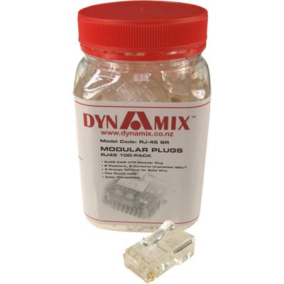 Dynamix RJ-45 Plug 100pc Jar DYNAMIX — view 2