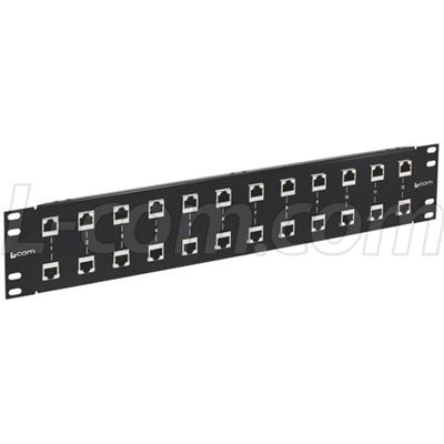 L-com 19inch Rack Mount 12 port Cat6 Lightning Protection L-com — view 2